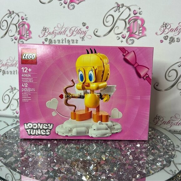 LEGO Looney Tunes Tweety Bird Building Kit - Yellow brand new valentines Cupid - Picture 1 of 6